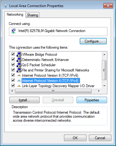 IPV4 Properties