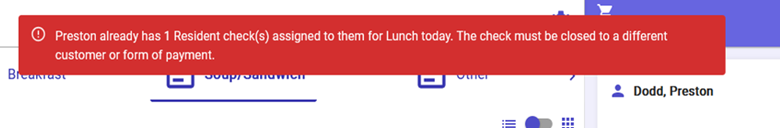 Self-Service Alert
