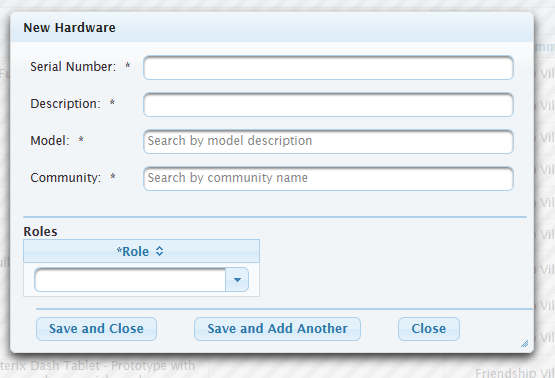 Device Management New Hardware Dialog